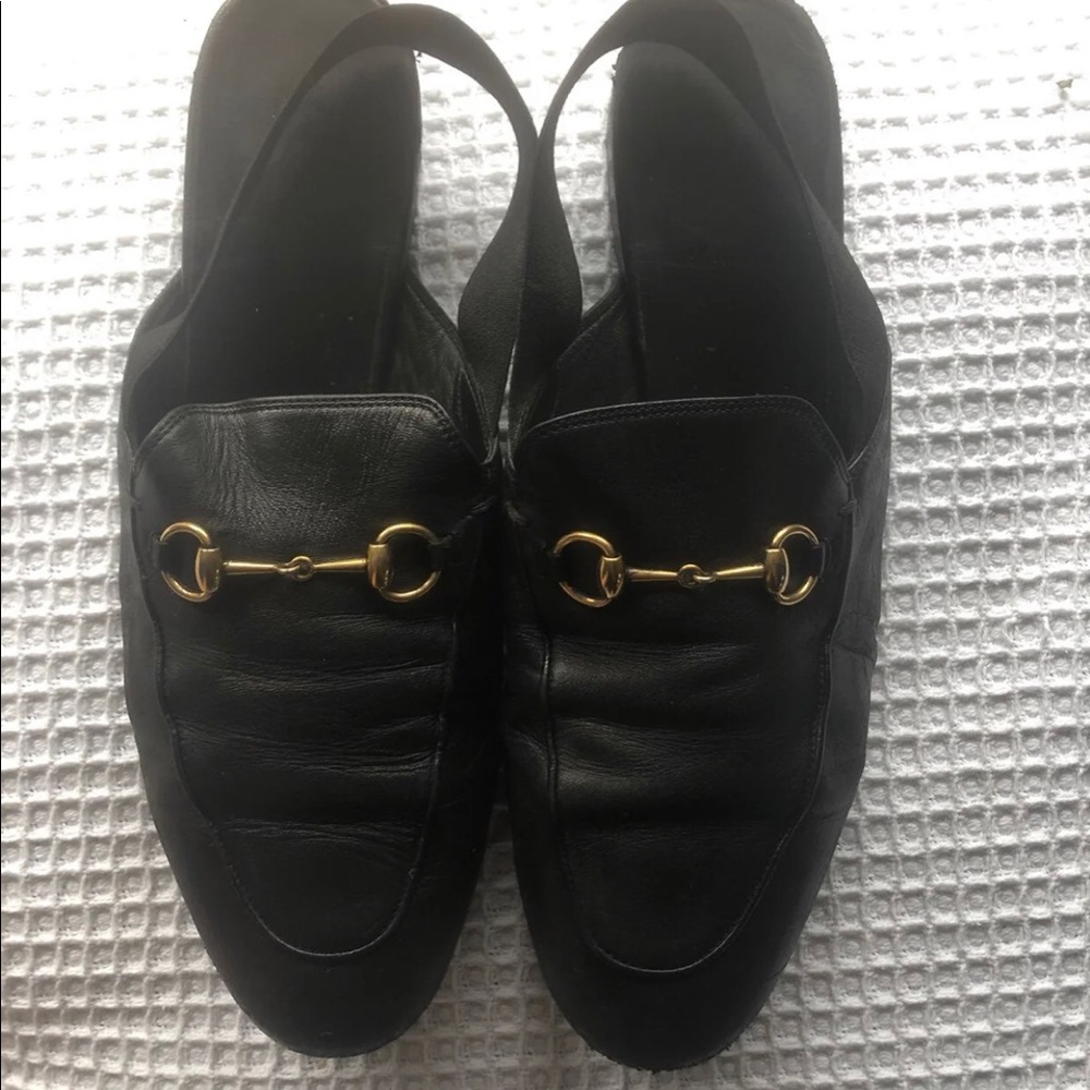 Gucci Slingback Princetown Loafers